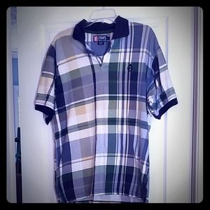 Chaps Plaid Polo Shirt